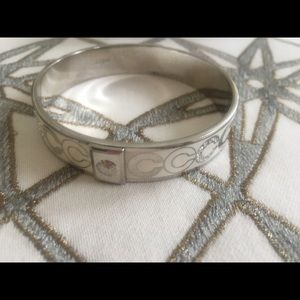 Coach signature bangle